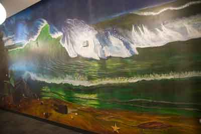 Mural of a Stormy Sea